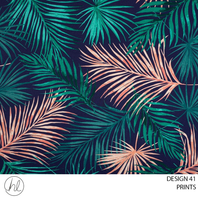 PRINTS 51 PER M NAVY DESIGN 41 150CM WIDE