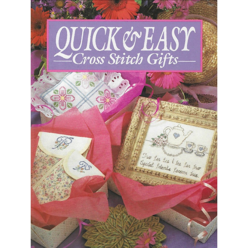 Quick and Easy Cross Stitch Gifts by Robert T. Teske and Leisure Arts Staff (1991, Hardcover)
