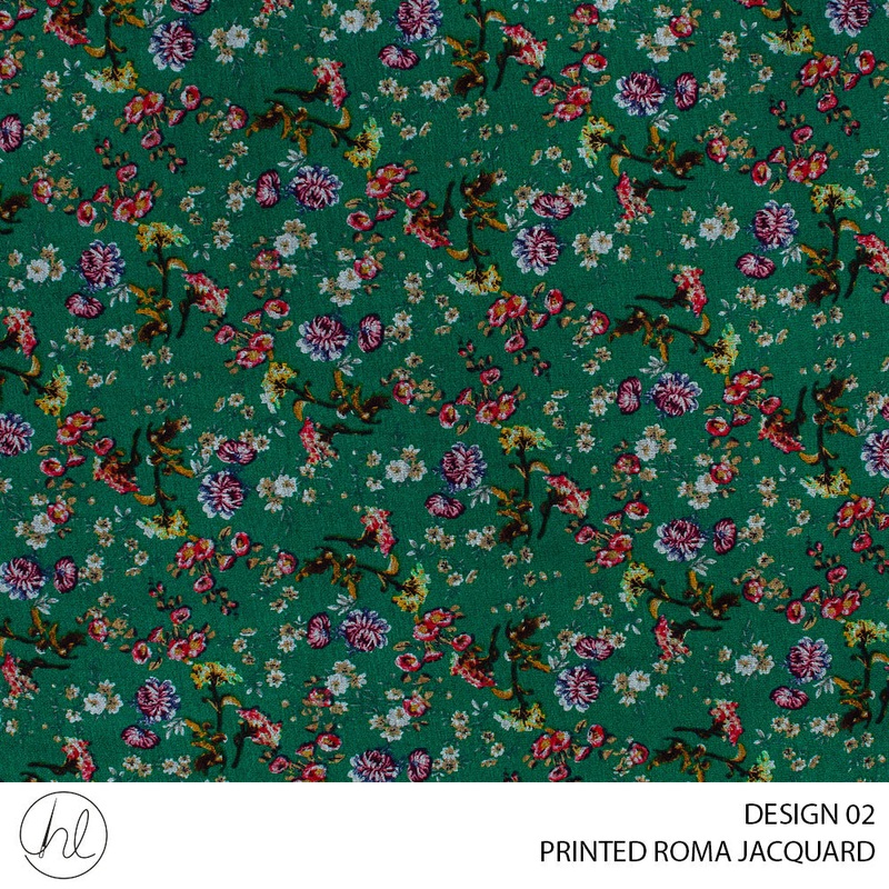 ROMA JACQUARD 51 GREEN 150CM PER M