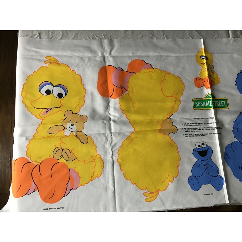 Sesame Street Stuffable doll fabric