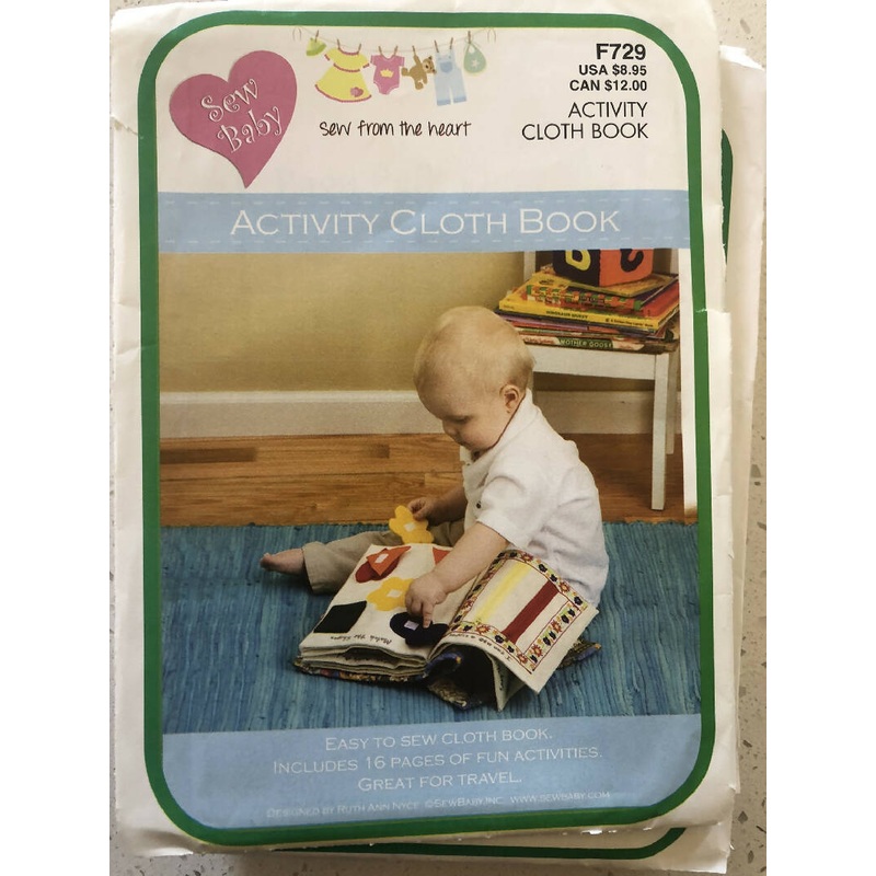 Sew Baby Pattern No. 729 - Activity Cloth Book