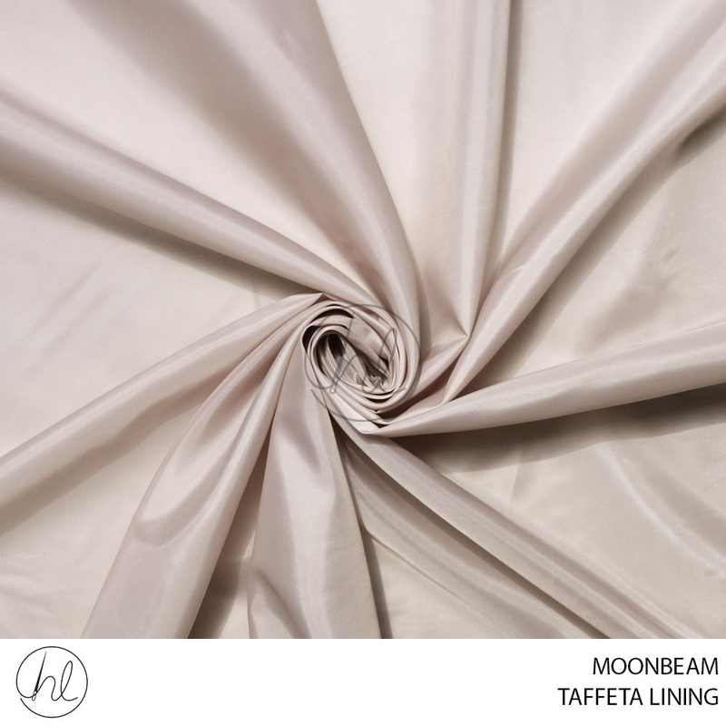TAFFETA LINING 51 MOONBEAM 150CM PER M