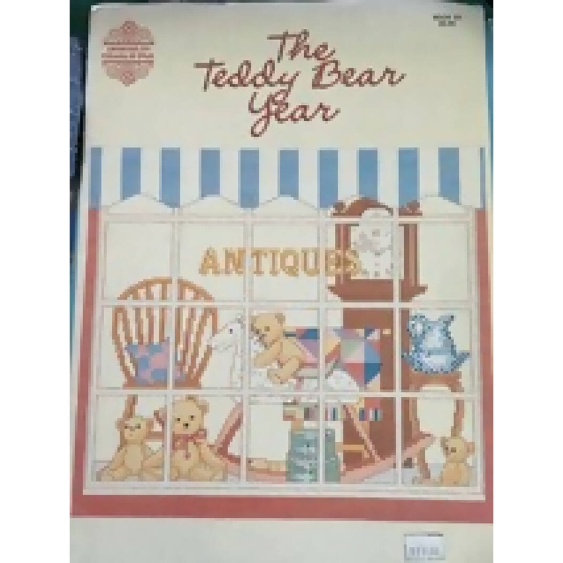 Teddy Bear Year, The #52. Book of Counted Cross Stitch Pattern