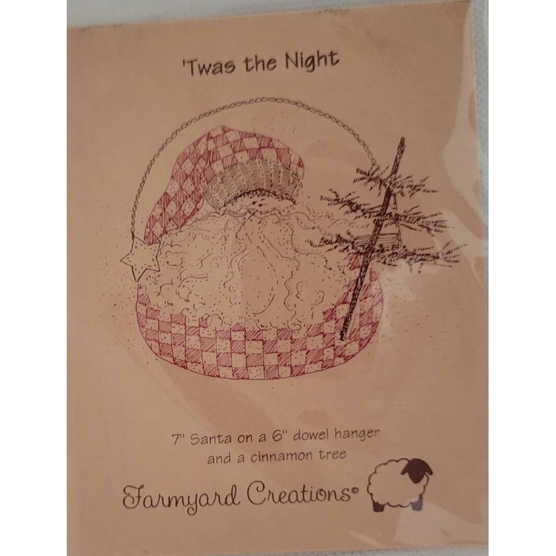 'Twas the Night 7" Santa pattern by Farmyard Creations