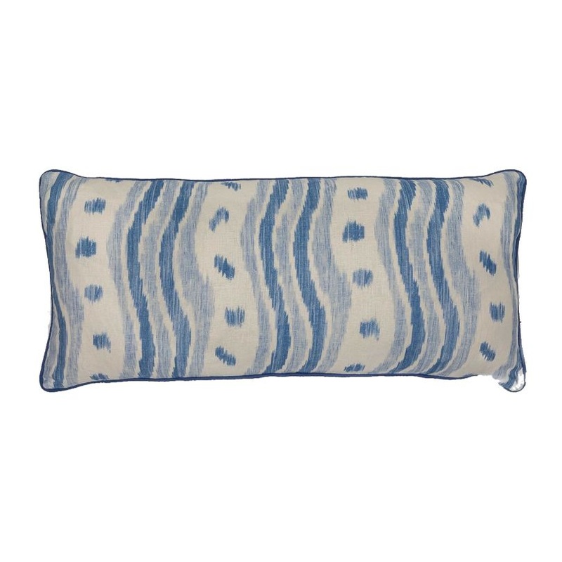 Wicklewood, Ikat Stripe Bolster Cushion