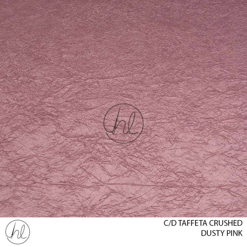 C/D Crushed Taffeta CP 280cm Dusty Pink