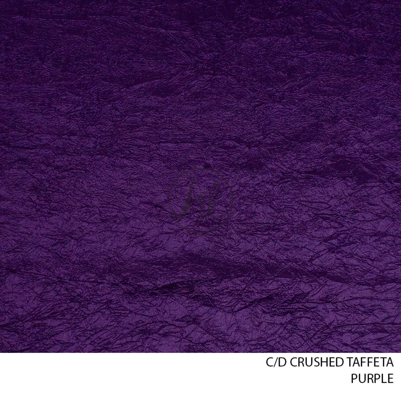 C/D Crushed Taffeta CP 280cm Purple