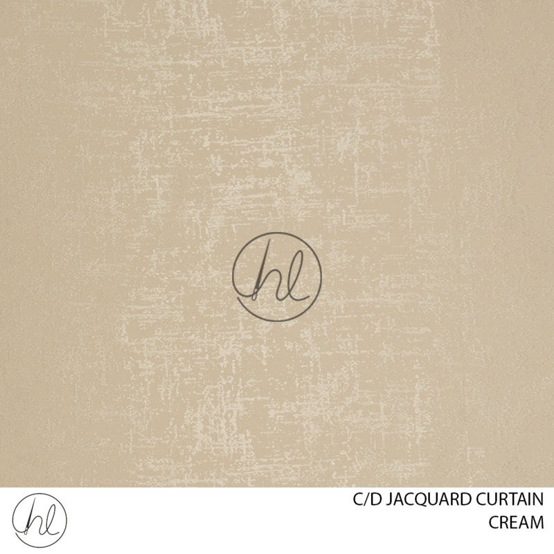 C/D Curtain Jacquard 512 CP280cm Cream