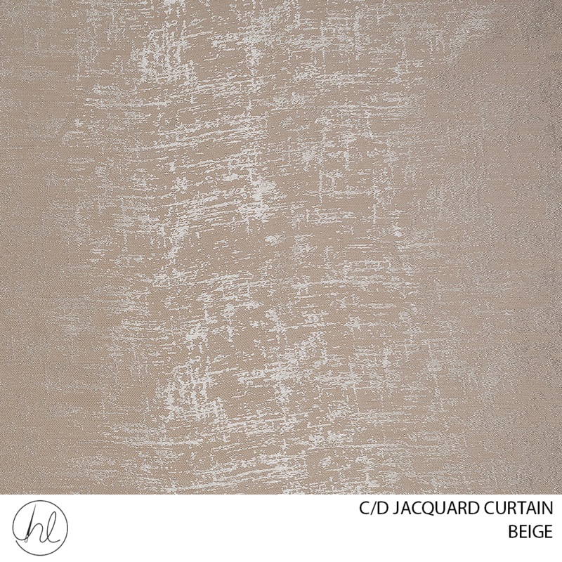 C/D Curtain Jacquard 512 CP280cmBeige