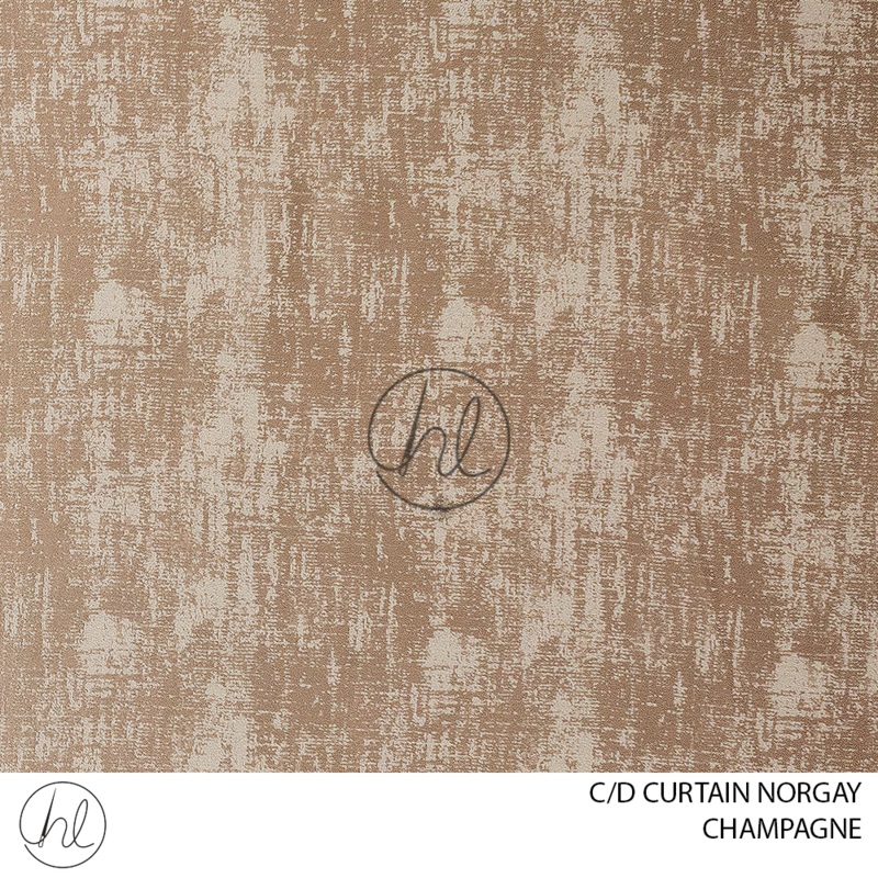 C/D Curtain Norgay 018A CP280cm Champagne