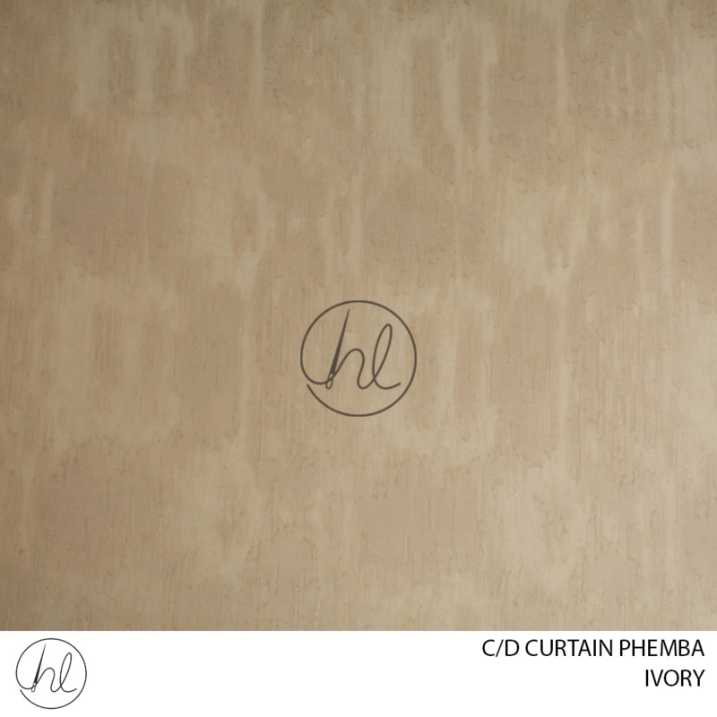 C/D Curtain Phemba GFH113A CV 280cm Ivory