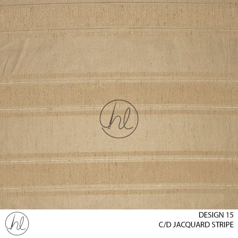 C/D Jacquard Stripe 275280cmCream