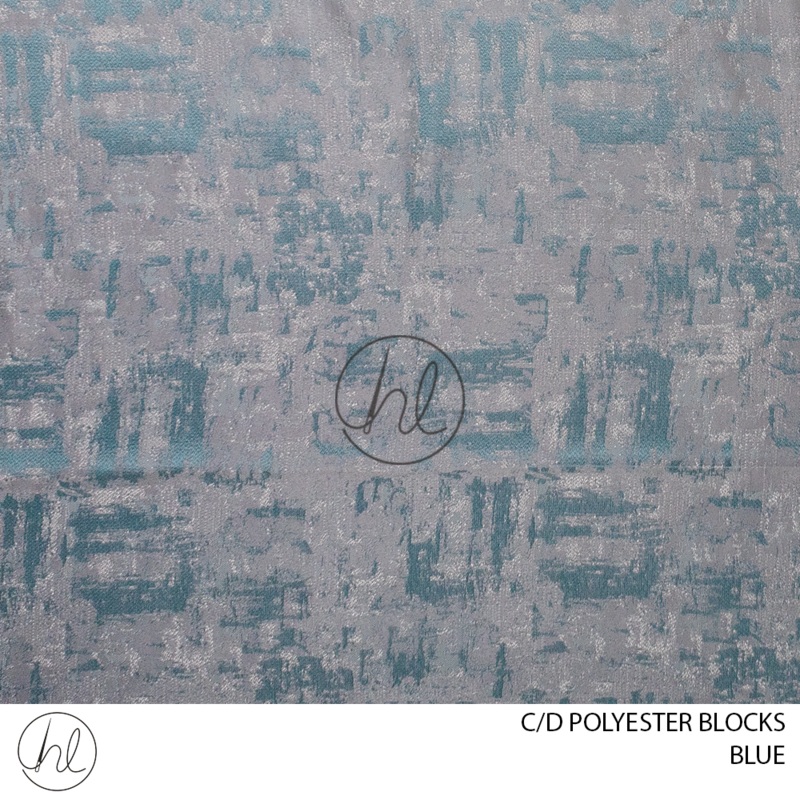 C/D Polyester Blocks JY29 CP280cmBlue