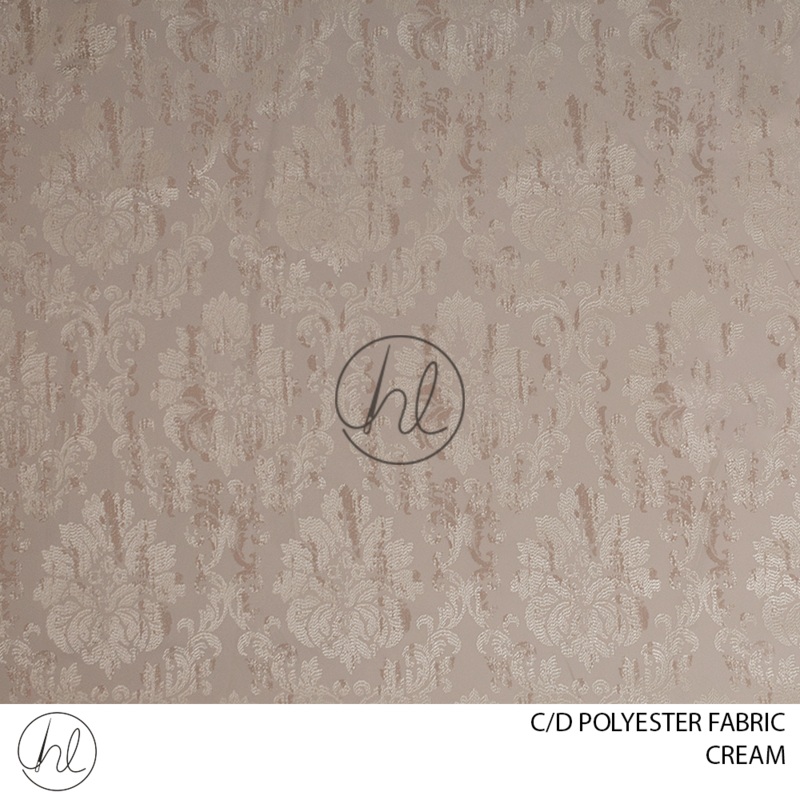C/D Polyester Fabric 0201 CP 280cm Cream