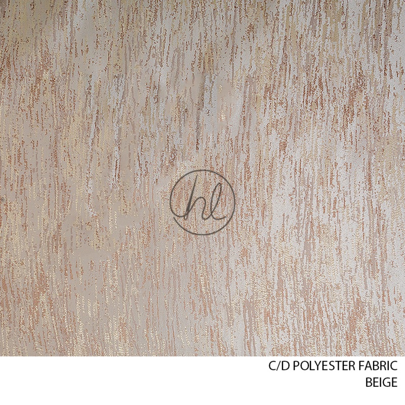 C/D Polyester Fabric 426 CP 280cm Beige
