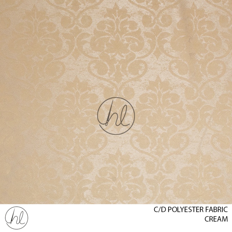 C/D Polyester Fabric JY-07 280cm Cream