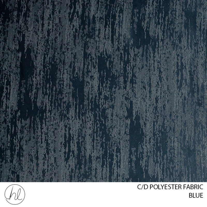 C/D Polyester Fabric JY 11 CP 280cm Blue