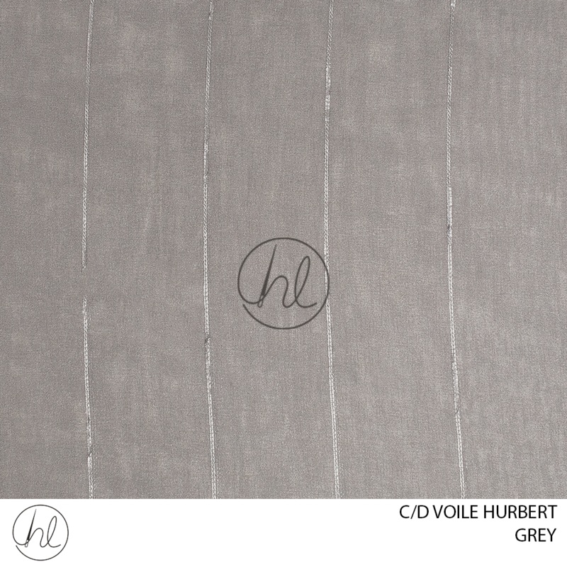 C/D Voile HurbertGFH069F CP280cm Grey