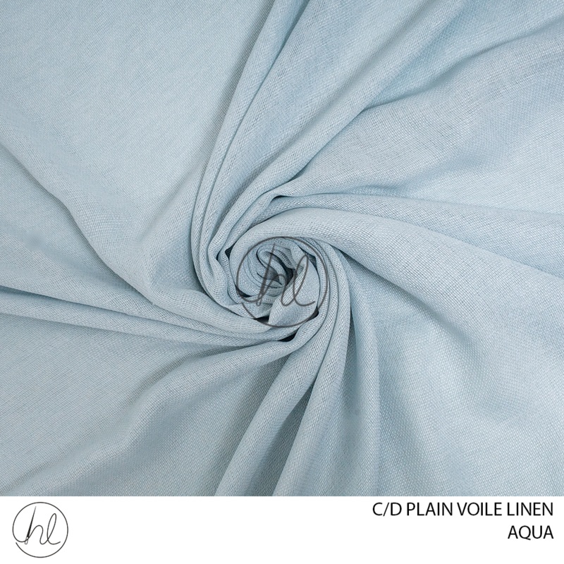 C/D Voile Linen Plain