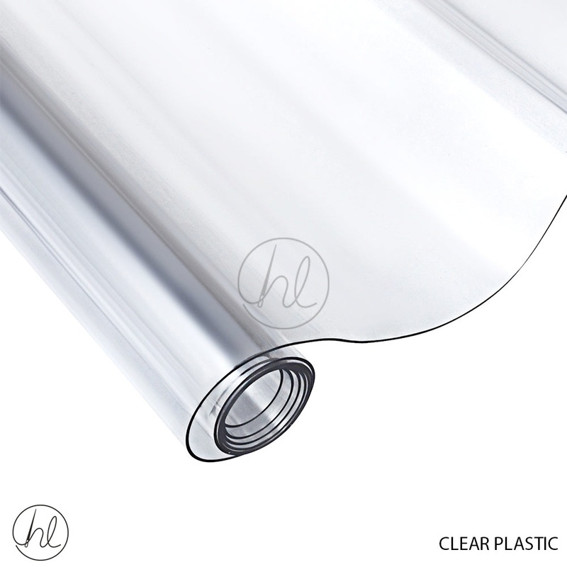 CLEAR PLASTIC 800MCR 137CM PER M CLEAR
