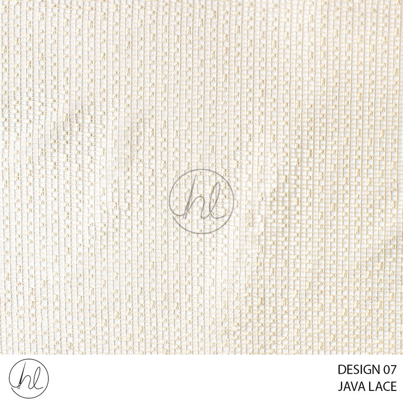 JAVA LACE DESIGN 07 PEACH 280CM PER M