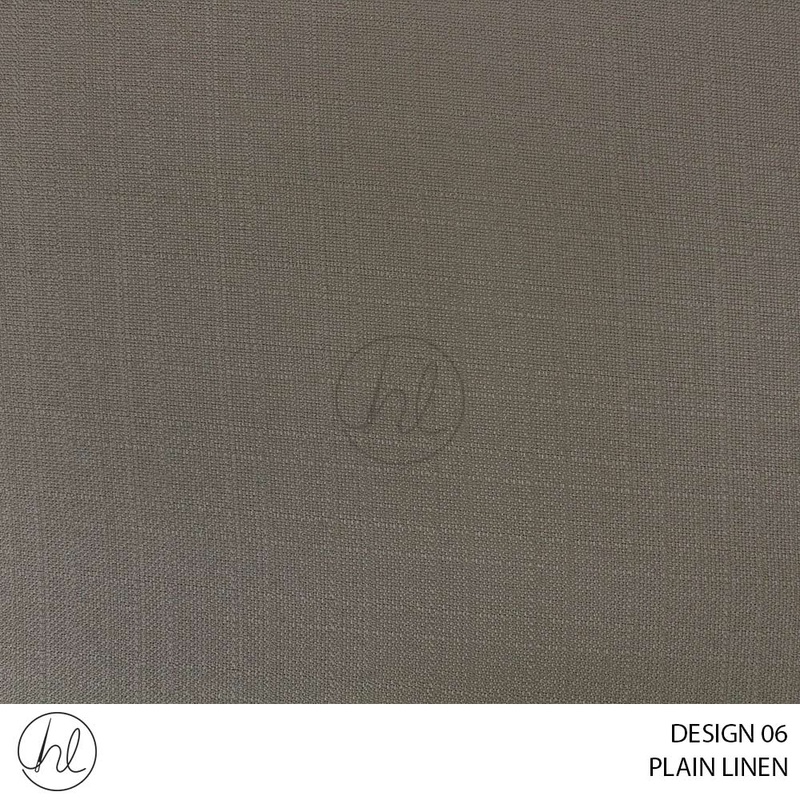 PLAIN LINEN DESIGN 06 280CM PER M BEIGE