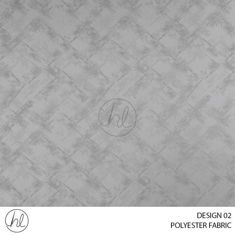 POLYESTER FABRIC DESIGN 02 280CM WIDE PER M