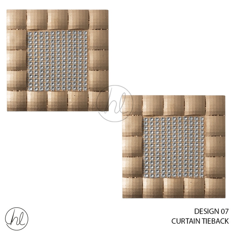 TIEBACK 815 DESIGN 07 GOLD TC 12
