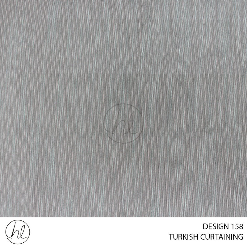 TURKISH CURTAINING DESIGN 158 280CM PER M DUCK EGG