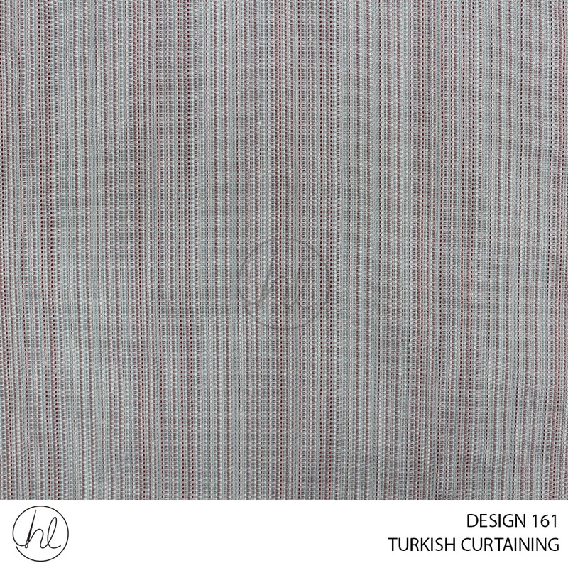 TURKISH CURTAINING DESIGN 161 280CM PER M RED