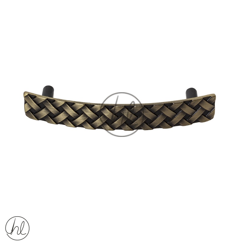 WEAVE HANDLE 96CC 922 ANTIQUE BRASS