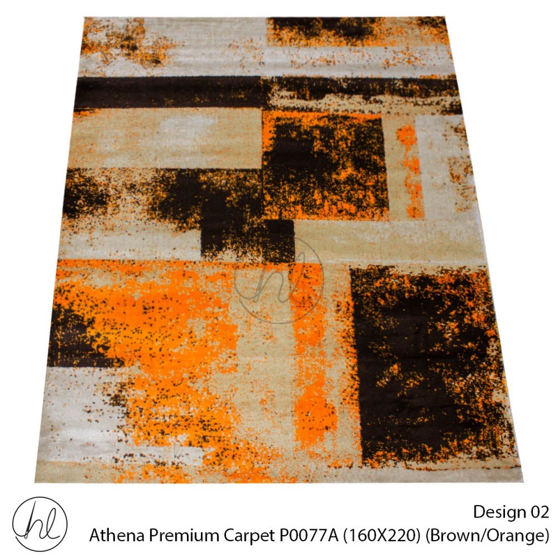 Athena Premium Carpet  160X220 P0077A Brown/Orange