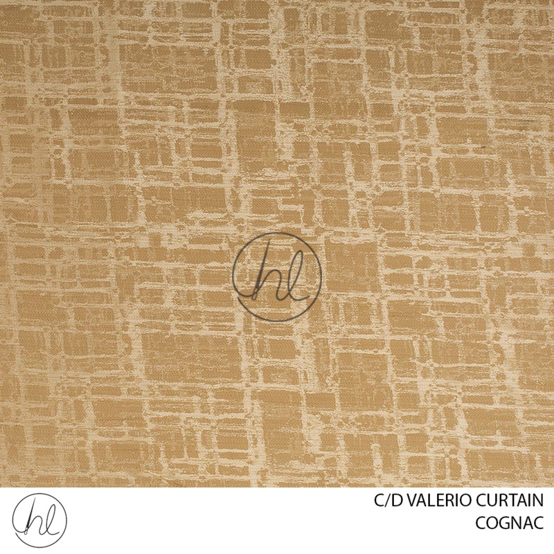 C/D Curtain Valerio GGL035C CP 280cm Cognac