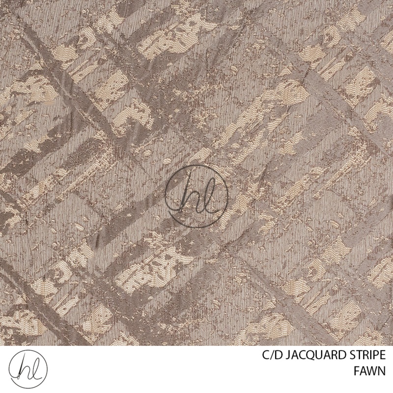C/D Jacquard Stripe 529 CP280cmFawn