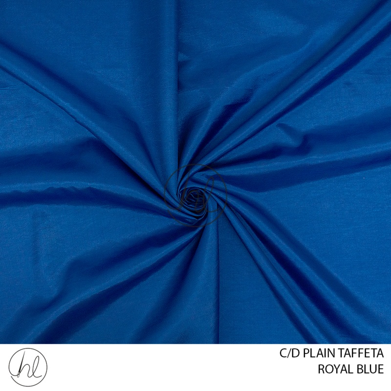 C/D Plain Taffeta CP280cm Royal Blue