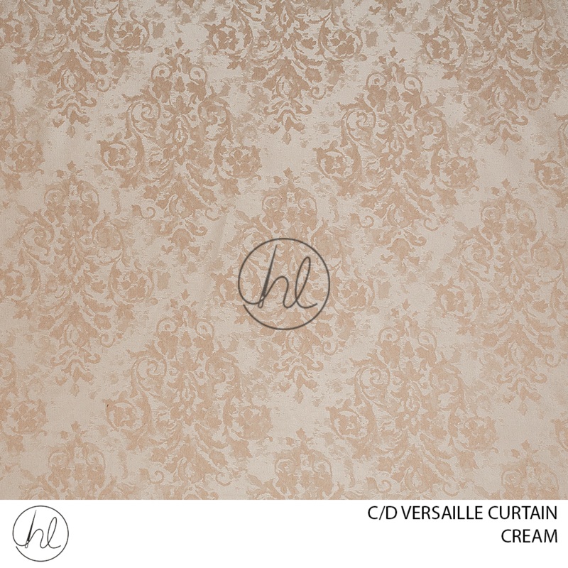 C/D Versaille Curtain GGL032B  280cm Cream