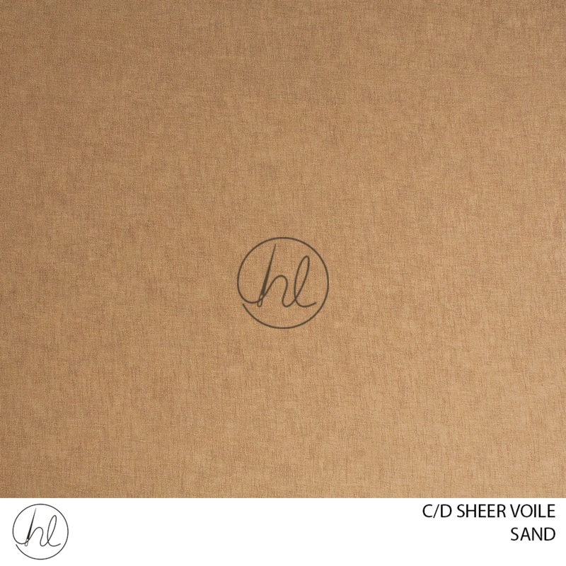 C/D Voile Sheer 65631 CV 280cm Sand