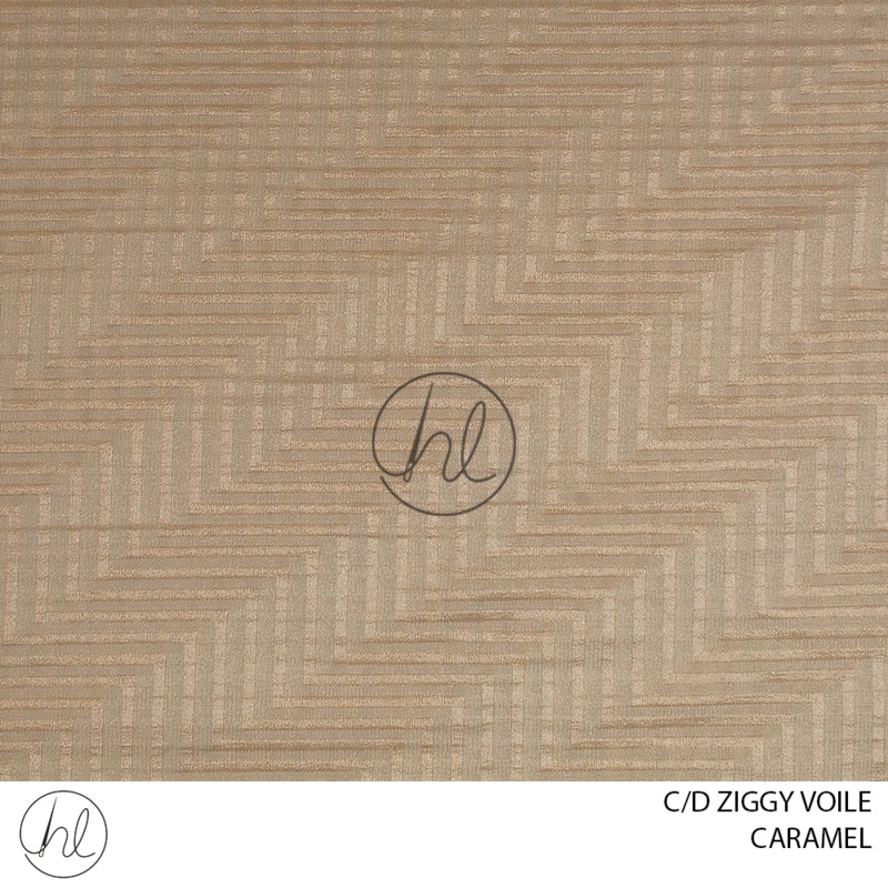 C/D Voile Ziggy GFH104A CV 280cm Caramel