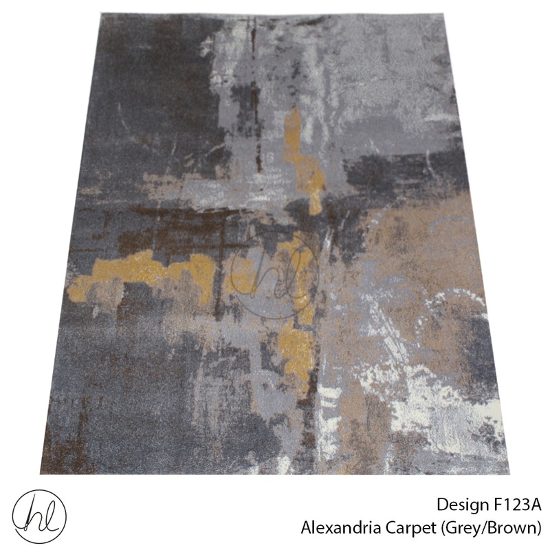 CARPET ALEXANDRIA F123A GREY/BROWN FREE 1