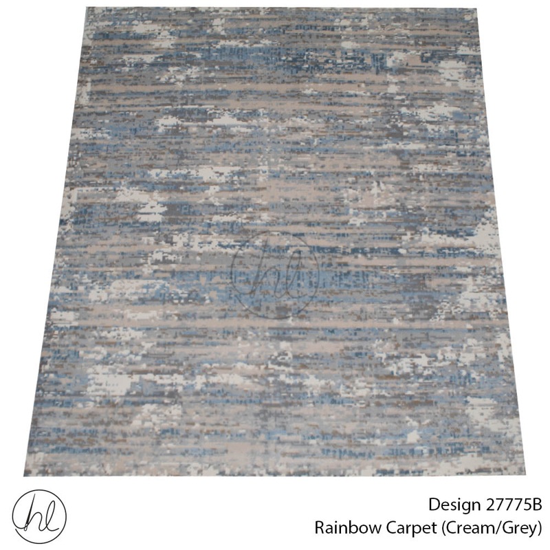CARPET RAINBOW 27775B 385 CRM/GREY FREE 1