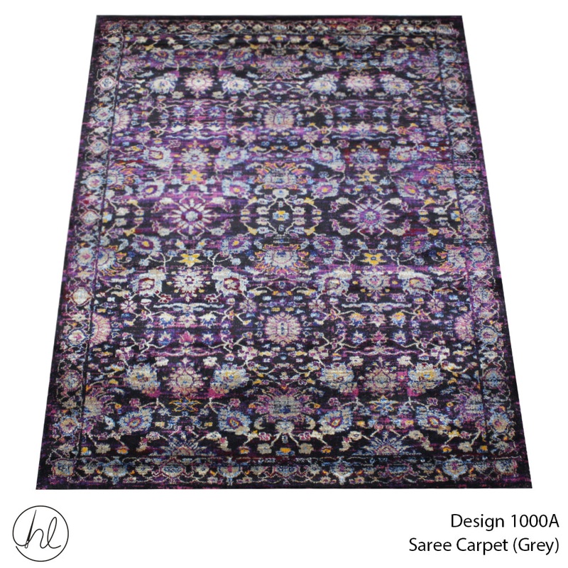 CARPET SAREE 1000A GREY FREE