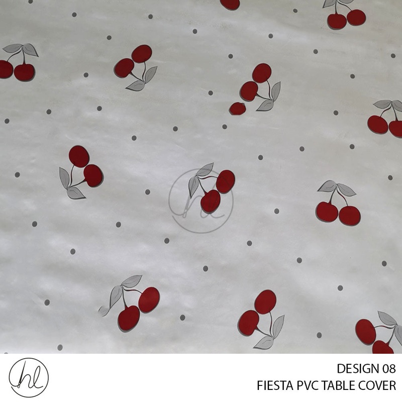 FIESTA PVC TABLE COVER DESIGN 08 140CM PER M