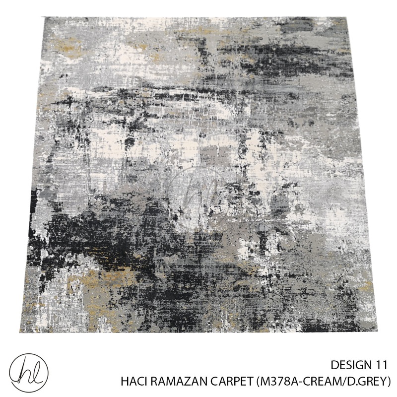 HACI RAMAZAN CARPET 60% ACRYLIC & 40% VISCOSE 160X230 DESIGN 11 CREAM/D.GREY