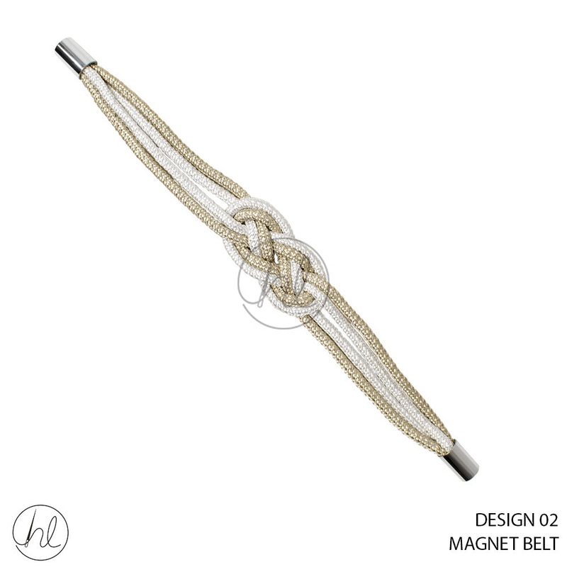 MAGNET BELT DESIGN 02 CREAM/BEIGE