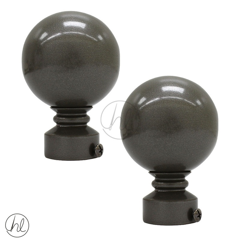 METAL BALL FINIAL 25MM BRONZE