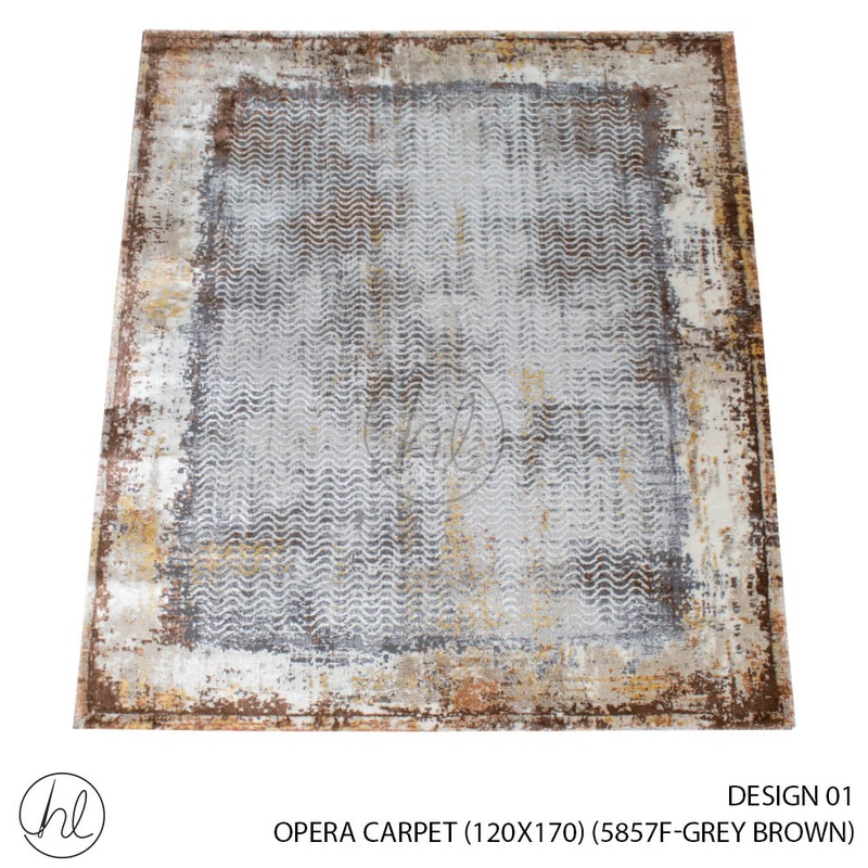 OPERA CARPET 120X170 DESIGN 01 GREY/BROWN