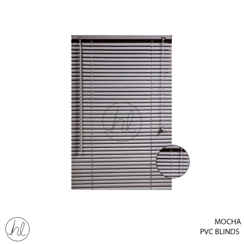 BLIND PVC 25MM MOCHA 120X150