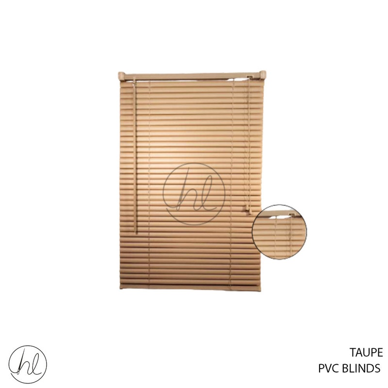 BLIND PVC 25MM TAUPE 150X180
