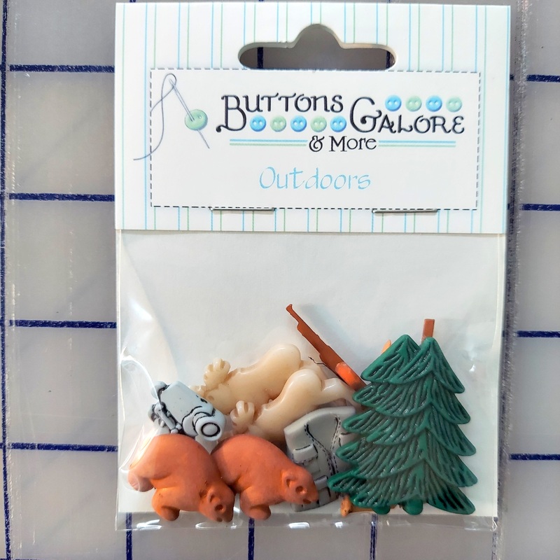 Buttons Galore Outdoors 4006 Hunting Buttons