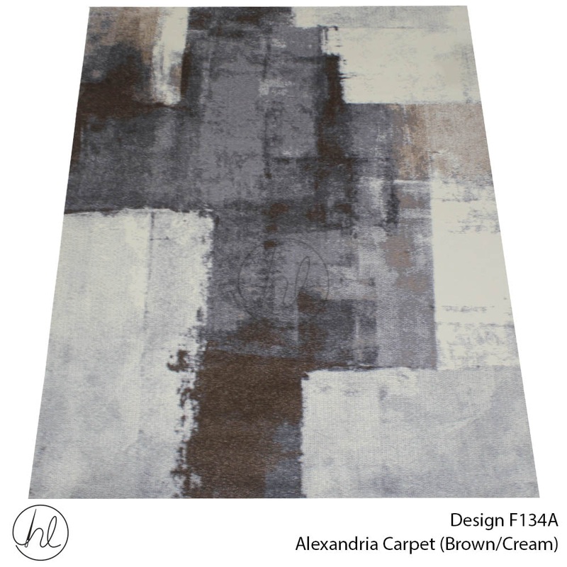 CARPET ALEXANDRIA F134A BROWN/CREA FREE 1